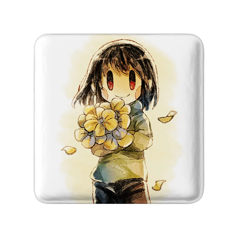 پیکسل خندالو طرح بازی آندرتیل (Undertale) مدل مربعی کد 31758