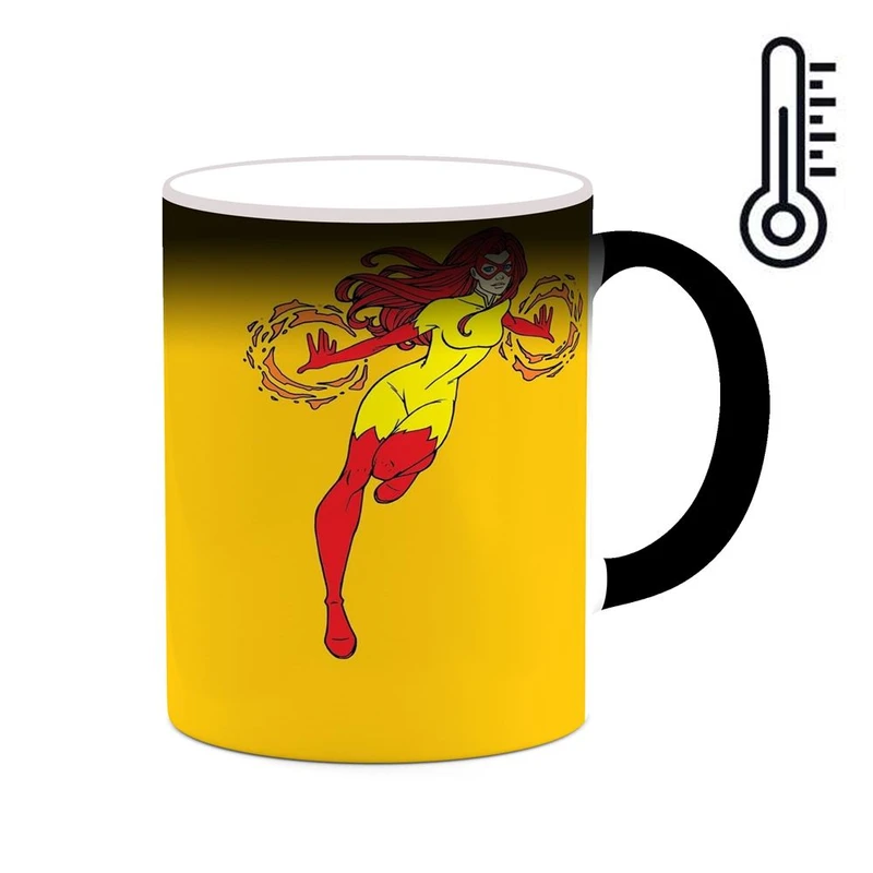 ماگ حرارتی کاکتی مدل Firestar Marvel کد mgh38656