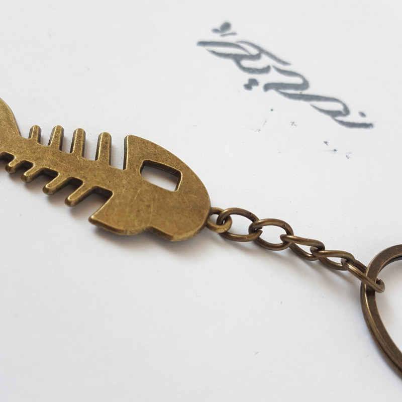 جاکلیدی دخترانه نمدیکا طرح استخوان ماهی