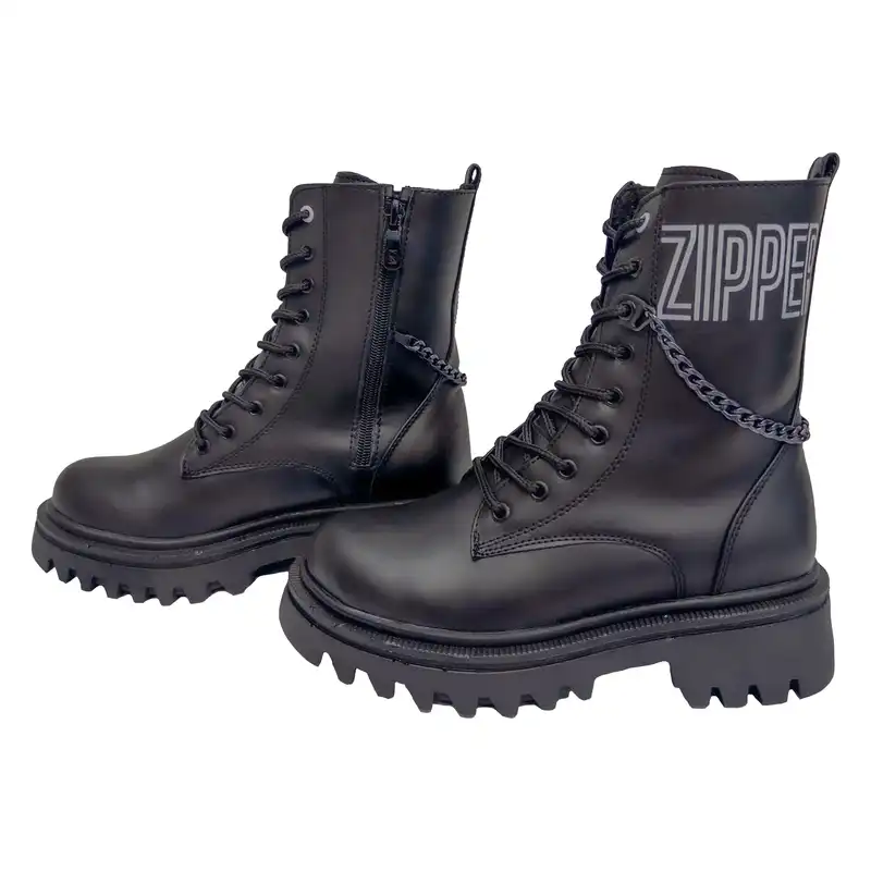 نیم بوت زنانه مدل پشت زنجیر