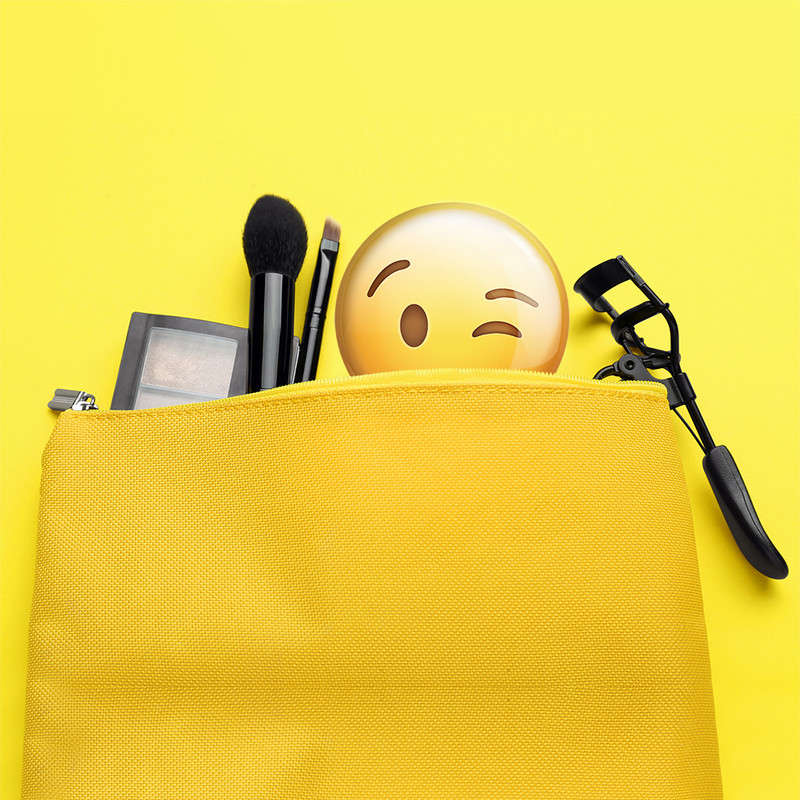آینه جیبی خندالو مدل ایموجی Emoji کد 1304 آینه جیبی خندالو مدل ایموجی Emoji کد 1304