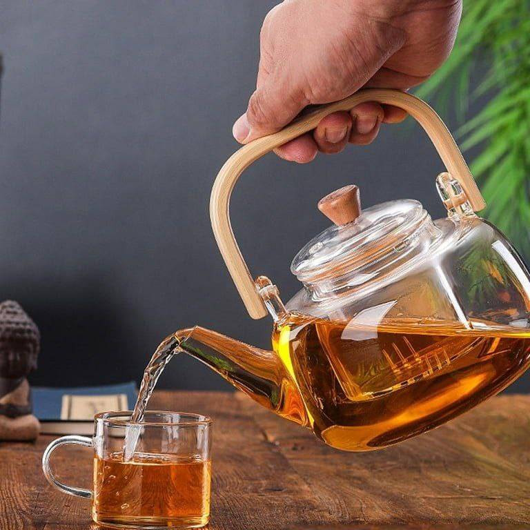 قوری مدل دسته بامبو