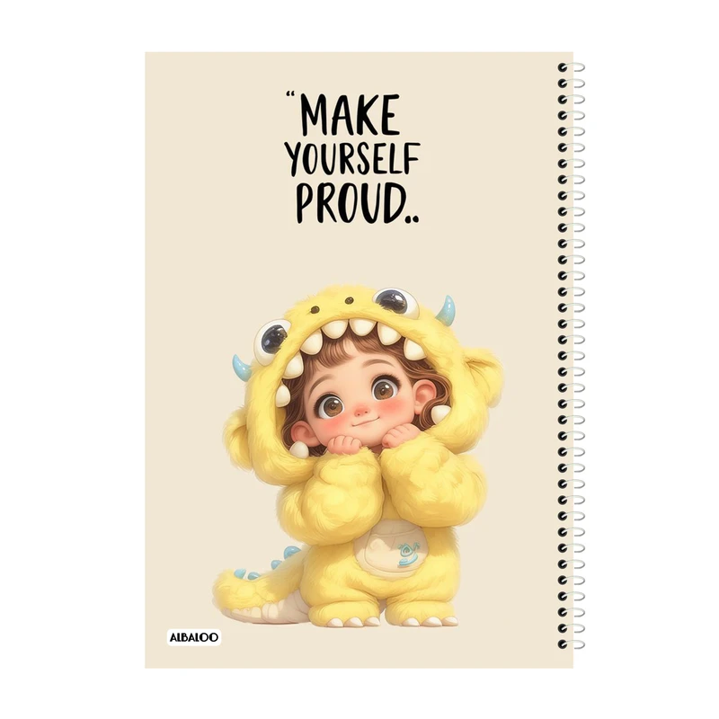 دفتر نقاشی 50 برگ آلبالو طرح دختر کد 2023