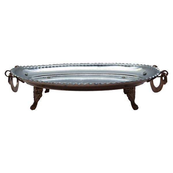 مرغ خوری مسی مدل پایه کوتاه کد MK102