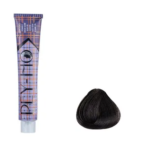 رنگ مو پی هو سری طبیعی شماره 1.0 حجم 100 میلی لیتر رنگ قهوه ای تیره