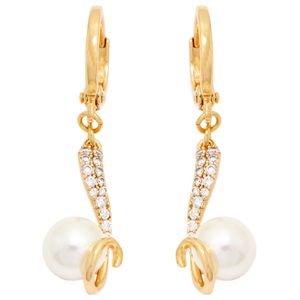 گوشواره زنانه ژوپینگ مدل مروارید کد XP148