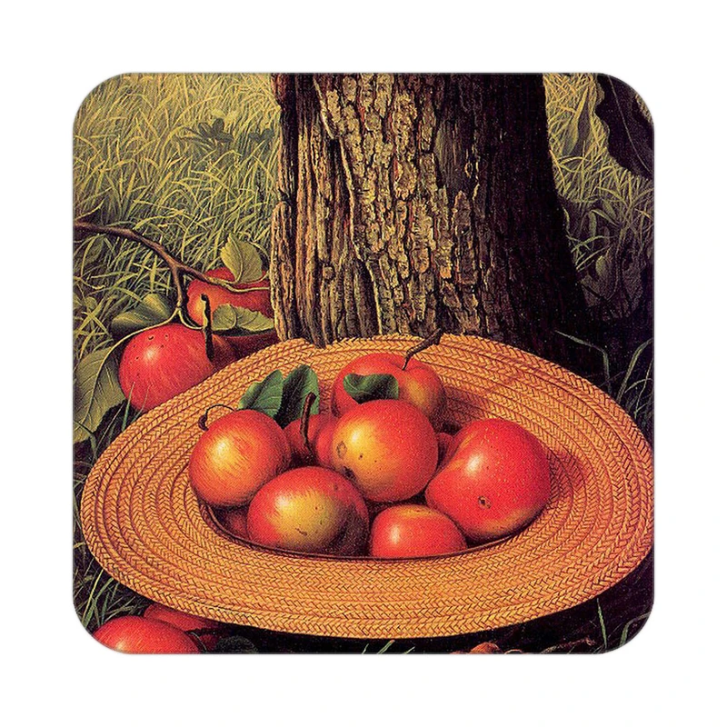 زیر لیوانی کاکتی طرح نقاشی رنگ روغن مدل mg10416