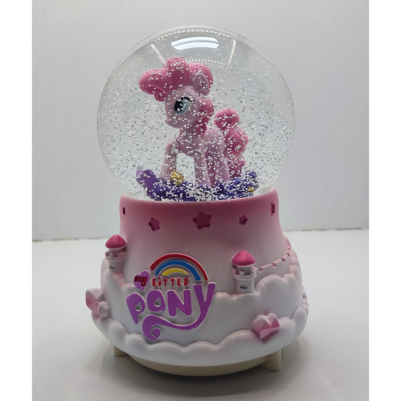 گوی موزیکال مدل پمپی طرح پونی دوست داشتنی