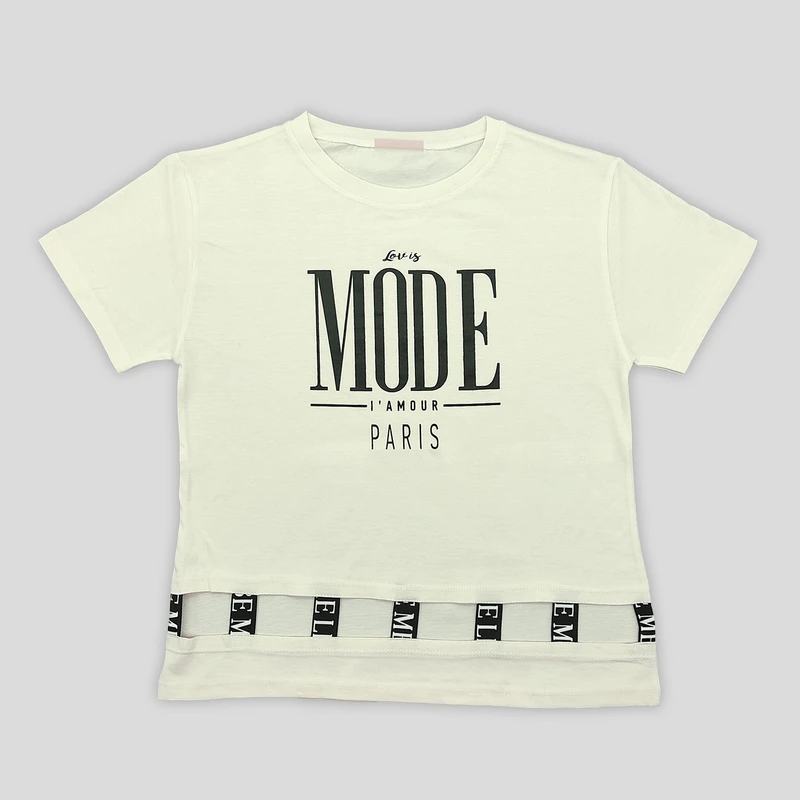 تی شرت آستین کوتاه زنانه مدل مد اسپورت