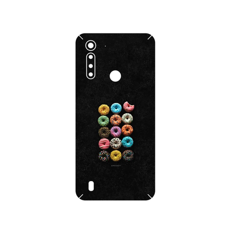 برچسب پوششی ماهوت مدل Doughnut مناسب برای گوشی موبایل موتورولا Moto G8 Power Lite