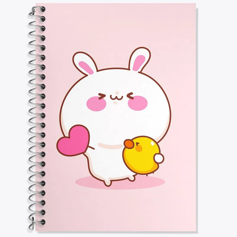 دفتر لغت 50 برگ خندالو مدل خرگوش بامزه کد 29205