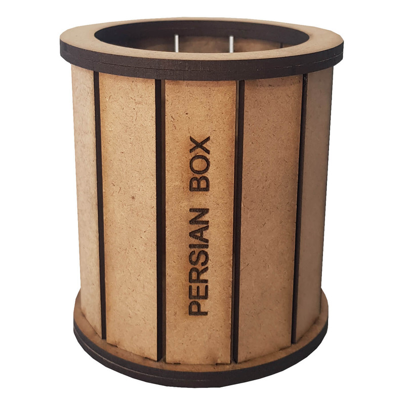 جامدادی رومیزی پرشین باکس مدل دو دایره کد 24