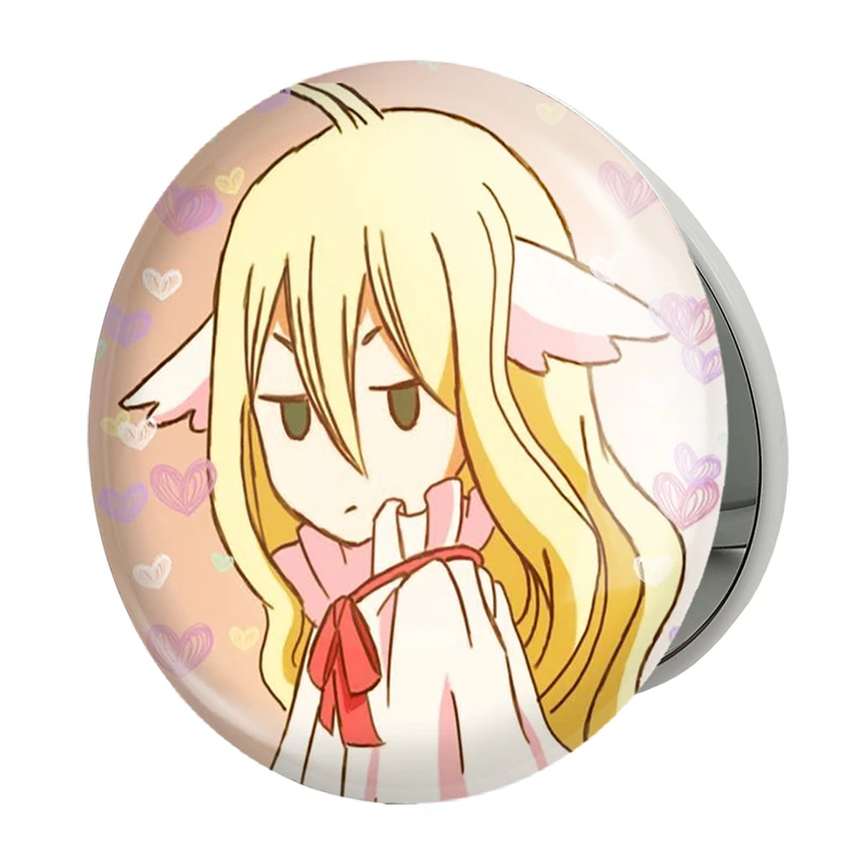 آینه جیبی خندالو طرح اسکارلت انیمه فری تیل Fairy Tail مدل تاشو کد 16517 