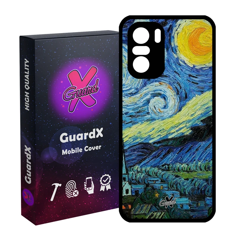کاور گارد ایکس طرح Art مدل Glass10266 مناسب برای گوشی موبایل شیائومی Poco F3/MI 11X/MI 11X Pro/Redmi K40/K40 Pro