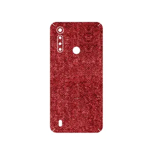 MAHOOT Fabric Texture 4 Cover Sticker for Motorola Moto G8 Power Lite