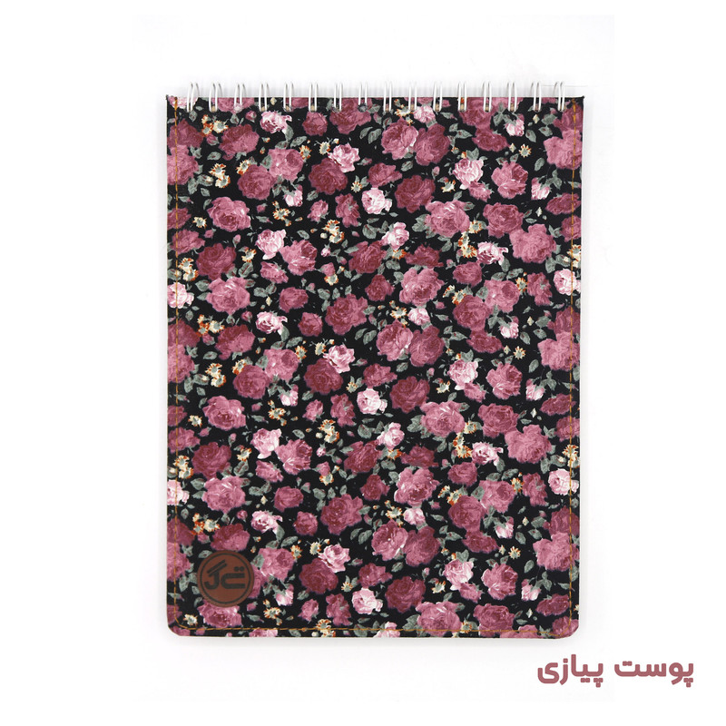 دفتر طراحی 80 برگ مدل کرافت طرح گل گلی