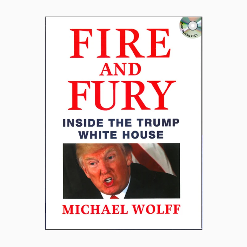 کتاب Fire And Fury inside The Trump اثر MICHAEL WOLFF انتشارات Little Brown