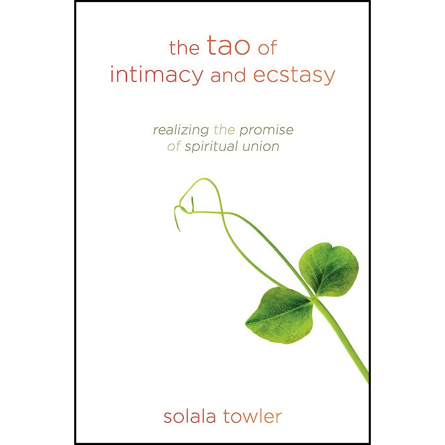 کتاب The Tao of Intimacy and Ecstasy اثر Solala Towler انتشارات Sounds True