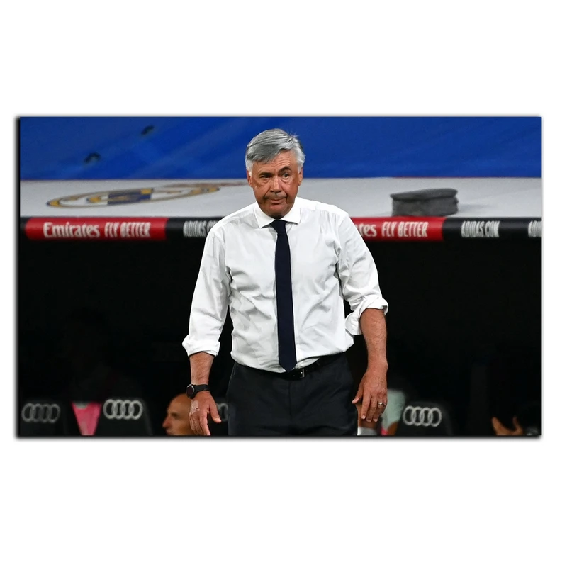 تابلو شاسی بکلیت طرح سرمربی فوتبال کارلو آنچلوتی مدل SH-S6539