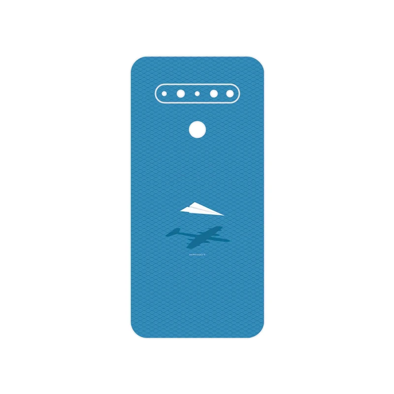 برچسب پوششی ماهوت مدل Minimal Paper Airplane مناسب برای گوشی موبایل ال جی K61