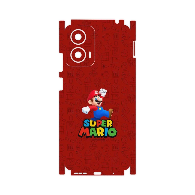 برچسب پوششی ماهوت مدل Super_Mario_Game-FullSkin مناسب برای گوشی موبایل موتورولا Moto G24