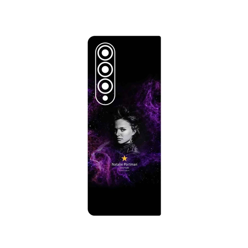 برچسب پوششی ماهوت مدل Natalie Portman مناسب برای گوشی موبایل سامسونگ Galaxy Z Fold4