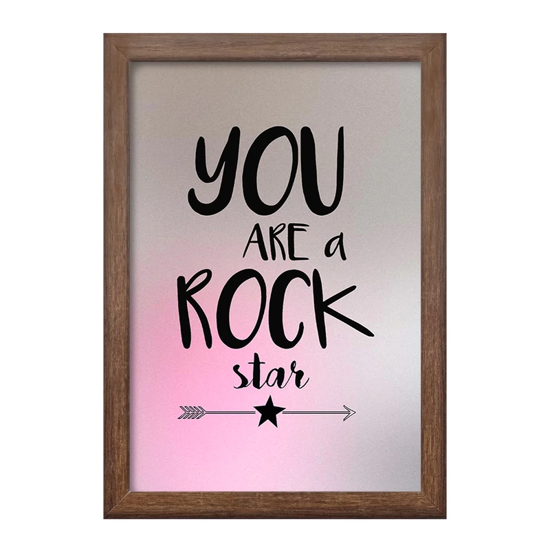 تابلو خندالو طرح You Are A Rock Star کد F11418