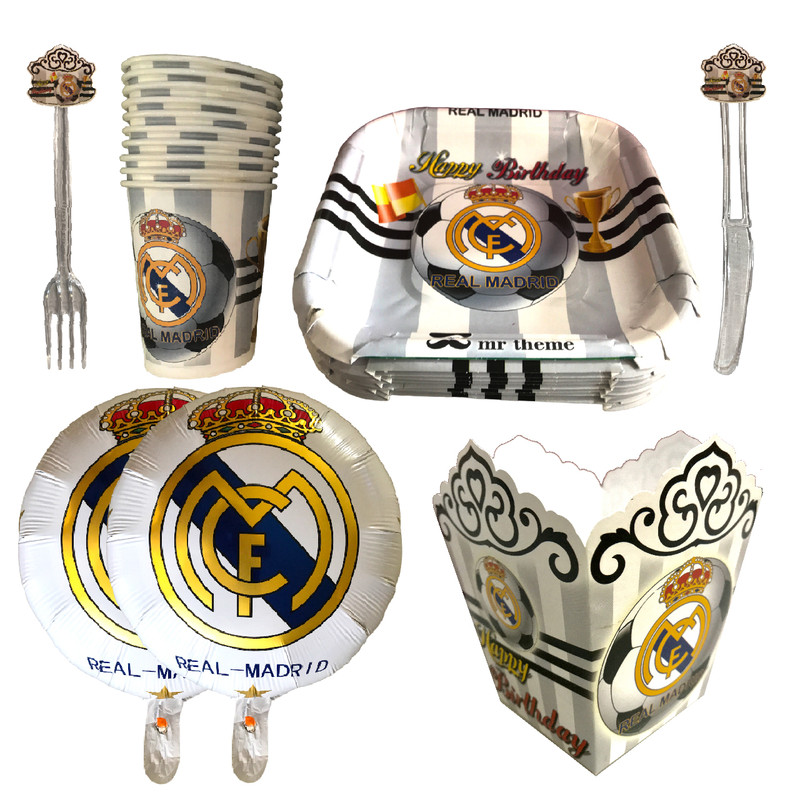 مجموعه 52 عددی تم تولد مستر تم طرح رئال مادرید