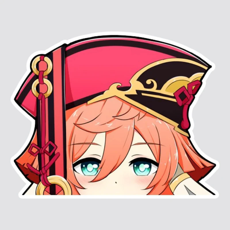 استیکر لپ تاپ پیکسل میکسل مدل بازی گنشین ایمپکت یانفی