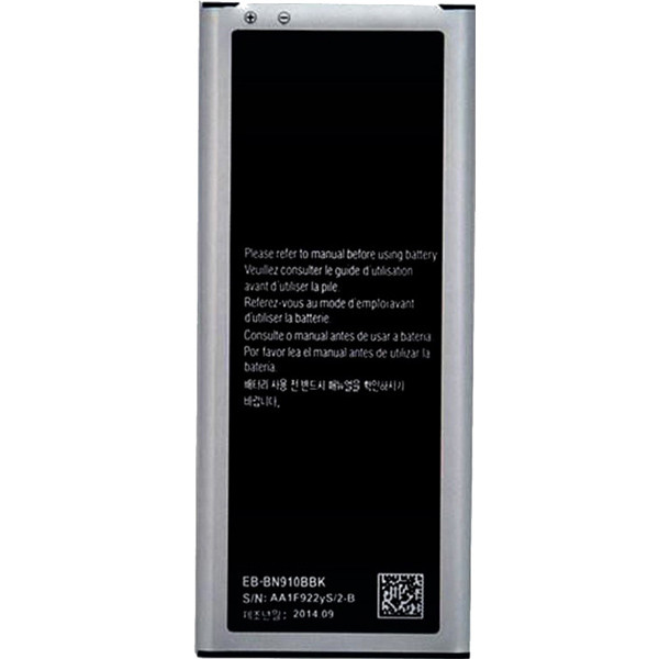 باتری موبایل مدل EB-BN910BBK  ظرفیت 3220 میلی آمپر ساعت مناسب برای گوشی موبایل سامسونگ Galaxy Note 4