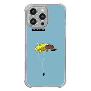 AKAM AMC-WTA15PROMAX-SPONGE BOB1 Cover For Apple iPhone 15 Pro Max