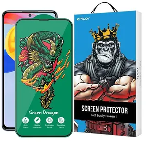 Epicoy Green Dragon ExplosionProof Screen Protector For Xiaomi Redmi Note 11 Pro 5G/4G / Note 11E Pro/ Note 11 Pro Plus 5G China/India/ Note 11 Pro 5G China