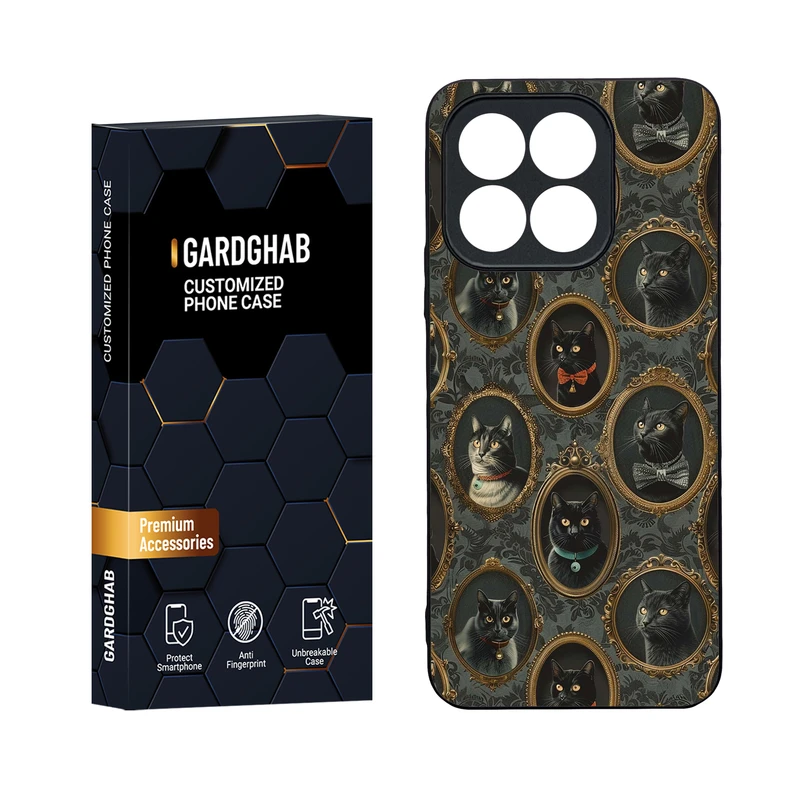 کاور گارد قاب مدل دور ژله ای فانتزی  مناسب برای گوشی موبایل آنر  Honor X6b 4G