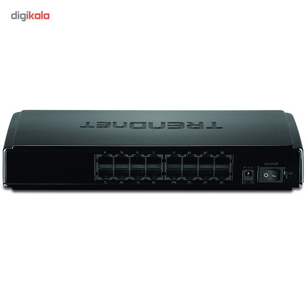 سوییچ 16 پورت 10/100 دسکتاپی ترندنت مدل TE100-S16D 2