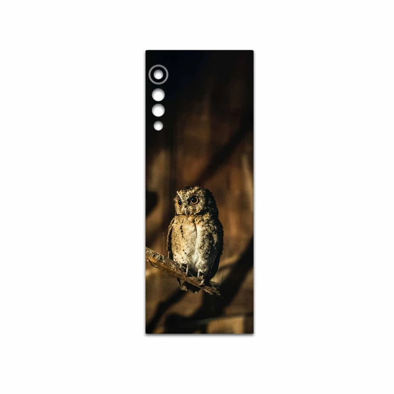 برچسب پوششی ماهوت مدل Owl مناسب برای گوشی موبایل ال جی Velvet 5G