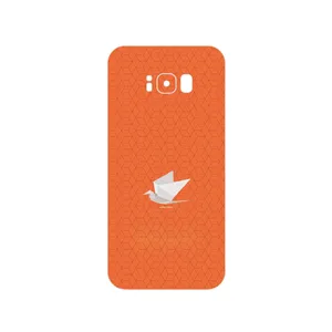MAHOOT Minimalist origami bird Cover Sticker for Samsung Galaxy S8 Plus