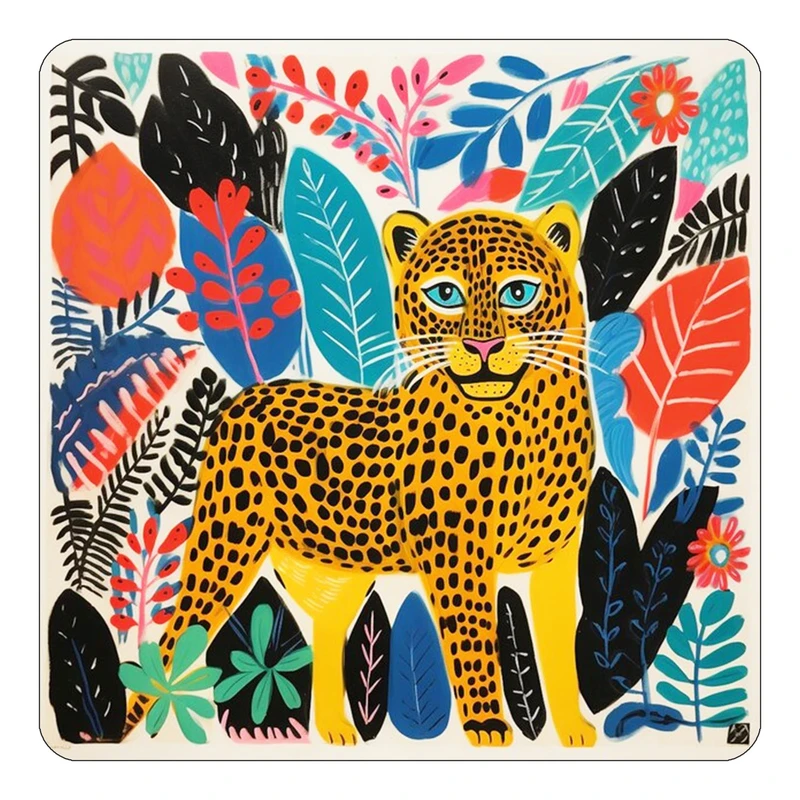 مگنت کاکتی طرح حیوانات رنگی مدل mp25712