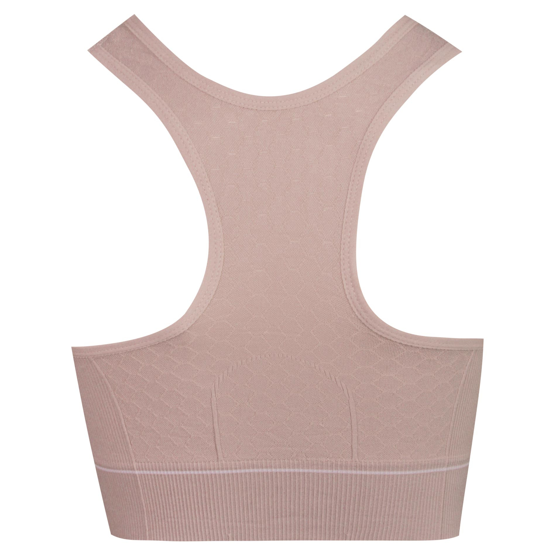 نیم تنه ورزشی زنانه ماییلدا مدل بدون فنر پددار ماساژوری کد 4635 رنگ صورتی روشن