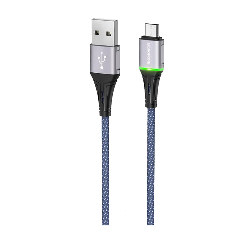 کابل تبدیل USB به microUSB بروفون مدل BU25 طول 1.2 متر