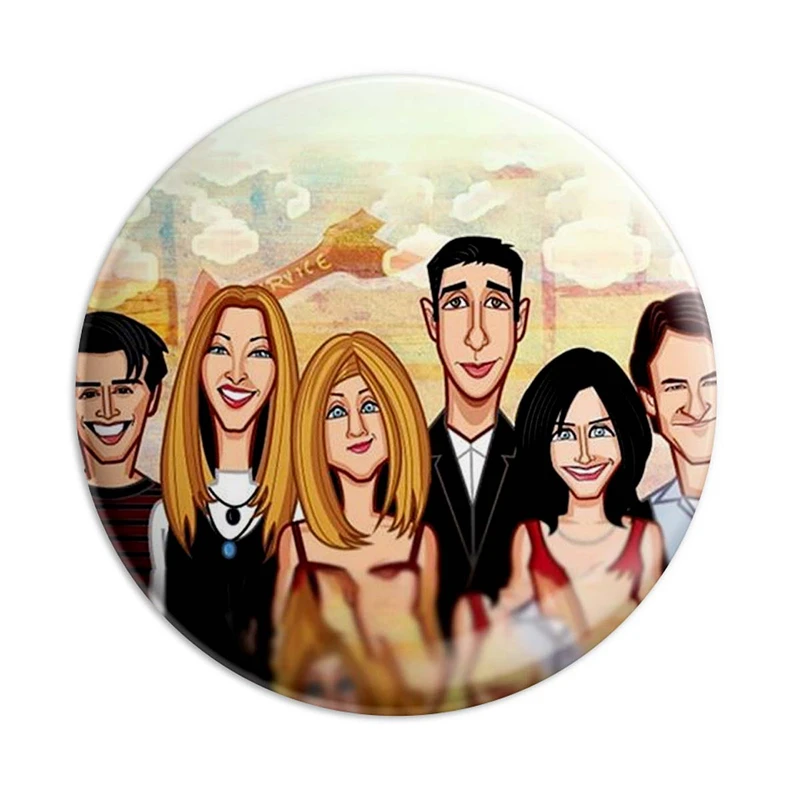  مگنت پرمانه طرح Friends سریال کد pmag.19009