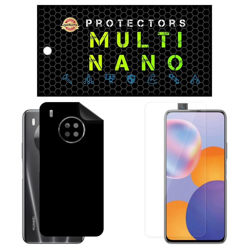 محافظ صفحه نمایش مولتی نانو مدل X-SFM مناسب برای گوشی موبایل هوآوی Y9A به همراه برچسب پوششی
