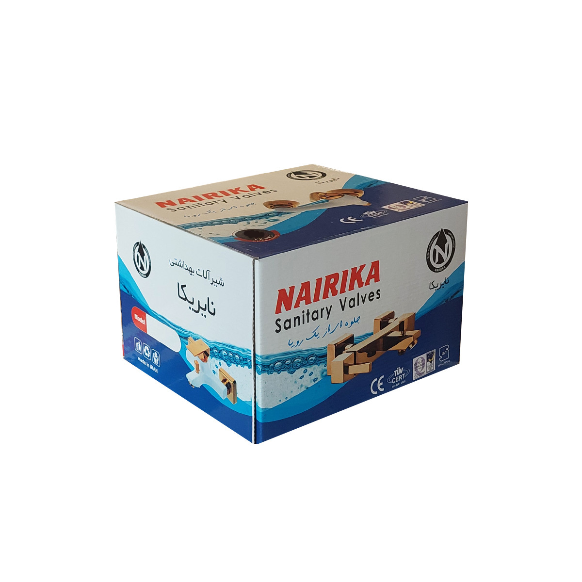 شیر سرویس بهداشتی نایریکا مدل هلن کد B02