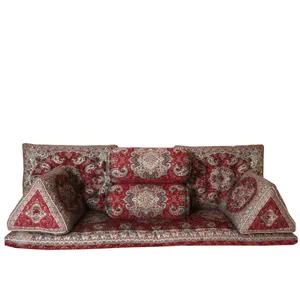 ست 7 تکه پشتی ترمه مدل آسمان کد 1