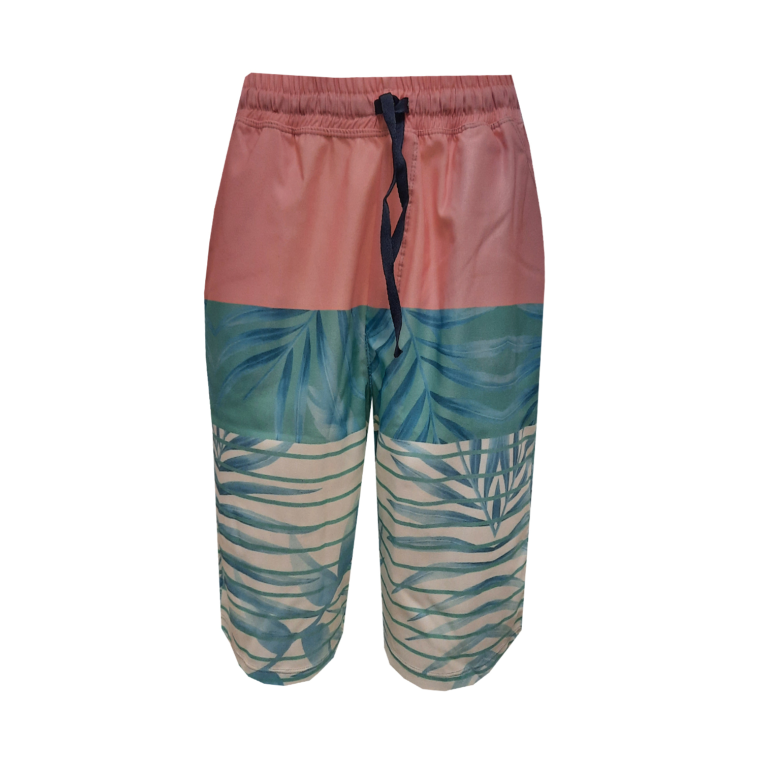 شلوارک مردانه طرح هاوایی کد 018