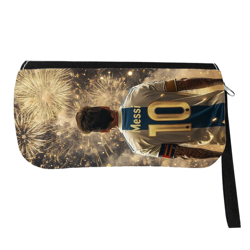 جامدادی پاد آفرین مدل فانتزی طرح فوتبالی مسی کد p1211