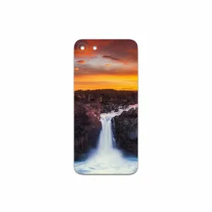 MAHOOT Waterfall Cover Sticker for Apple iPhone SE 2020