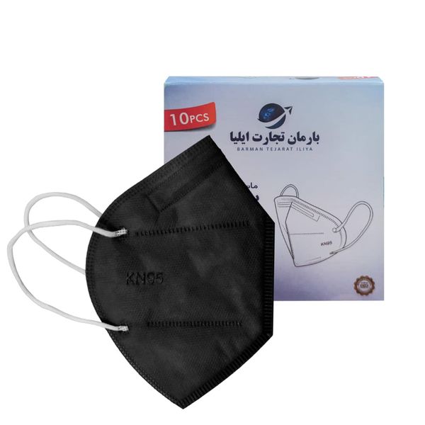  ماسک تنفسی بارمان مدل N95 بسته 10 عددی
