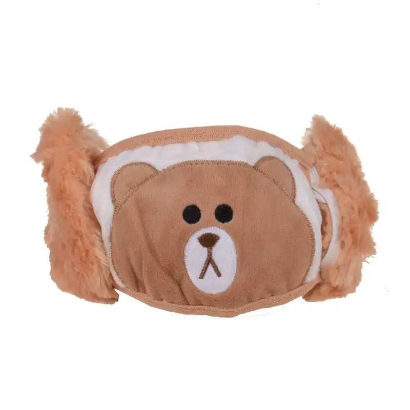 گوش گیر زمستانی بچگانه مدل خرس