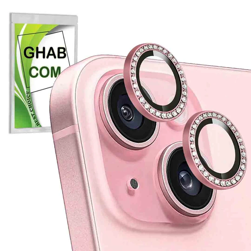 محافظ لنز دوربین قاب کام مدل DIMONDL مناسب برای گوشی موبایل اپل iPhone 15