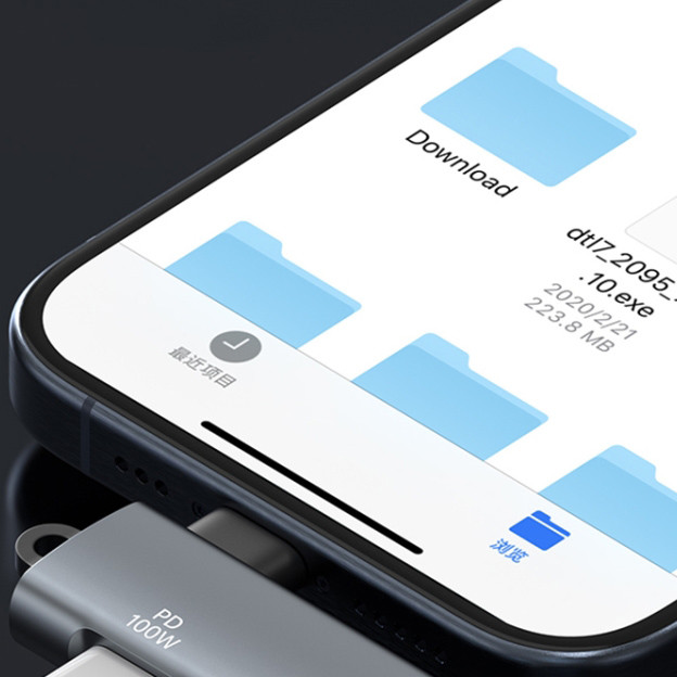 مبدل USB-C به USB3.0 مجنتیک مدل ADS-617-100W